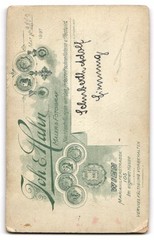 Photograph Joh. E. Hahn, Vienna, Mariahilferstraße 105, Schuberth Adolf in elegant