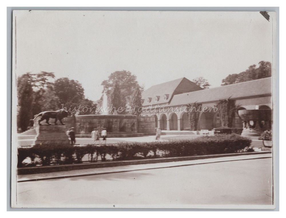 Bad Nauheim 1929-Sprudelhof-old photo 1920s