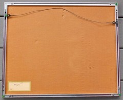 Robert (Bob) Werling 1976 Photograph Of Light In Forest Pencil Signed In Frame
