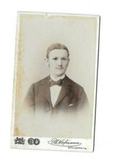 3720- CDV Men’s Portrait * Stolberg i. p. 1900