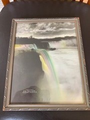 1920’s «Twilight» Niagara Falls Framed Photograph