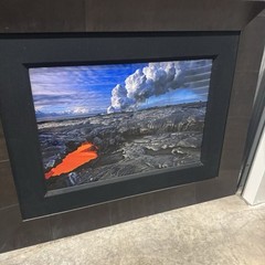 Peter Lik “Evolution” Lava Framed Photo