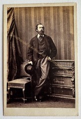 orig. CDV Photo Tirage Circa 1860 London Camille Silvy Marquess of Abercorn Hamilton