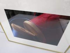 Beautiful 9.5×13.5 Original Photograph in a Matted 15.5×19.5 Gold Frame Sewing