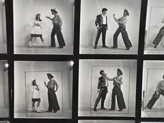 NEWLY FOUND! Hendrickson PHOTO Contact Sheet Proof & Negatives FIGHTING COWBOYS