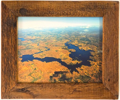 Moose Lake, Sawyer County, Hayward, Wisconsin Aerial Photograph. Frame Optional.