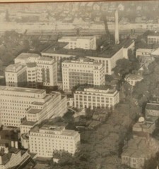 VTG Aerial View University Hospitals Severance Hall Cleveland Ohio Photograph