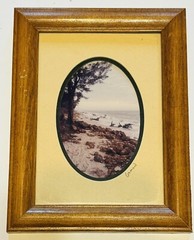 Gamow Beach Photography Framed Wall Art Nature Ocean Sand Sea Set Of 2