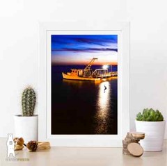 Corpus Christi Harbor Sunset – Laguna Madre – South Texas Wall Art