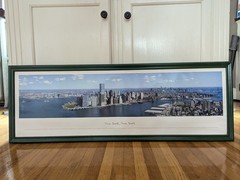 James Blakeway New York Twin Towers Lower Manhattan Liberty Ellis Isle 41″x13″