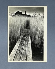 Jeanloup Sieff (1933-2000) Art Photo Print Card – Black House 1964 4.5”x6”