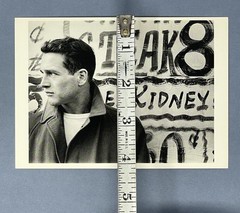 Paul Newman Fotofolio Art Print Card 4.25”x6” New York City 1956
