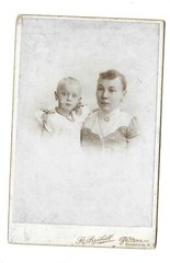Z1 Cabinet Photo Mother with Child Altona Circa 1900