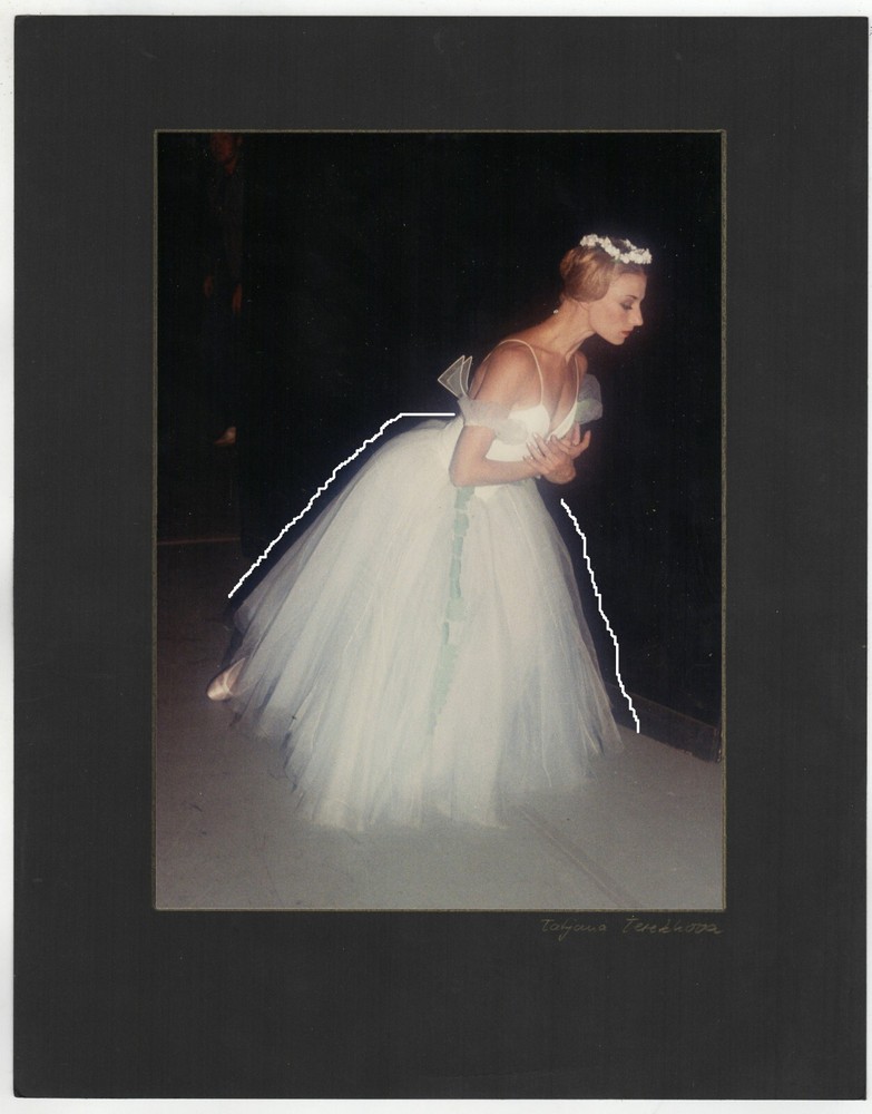 25x18cm org color photo Petra Bober 1989 ballerina Tatiana Terekhova ballet
