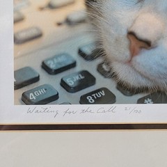 «Waiting For The Call» Limited Edition Signed Photograph By James H. Wennersten