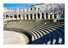 Pula Arena Benches, High Resolution Image, Many Formats, TV Art
