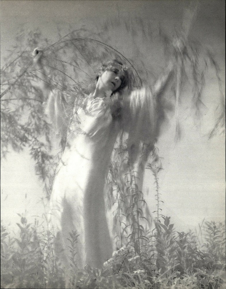 1936 1963 Lillian Gish Ophelia Edward Steichen Art Photo Photogravure 16 X 20