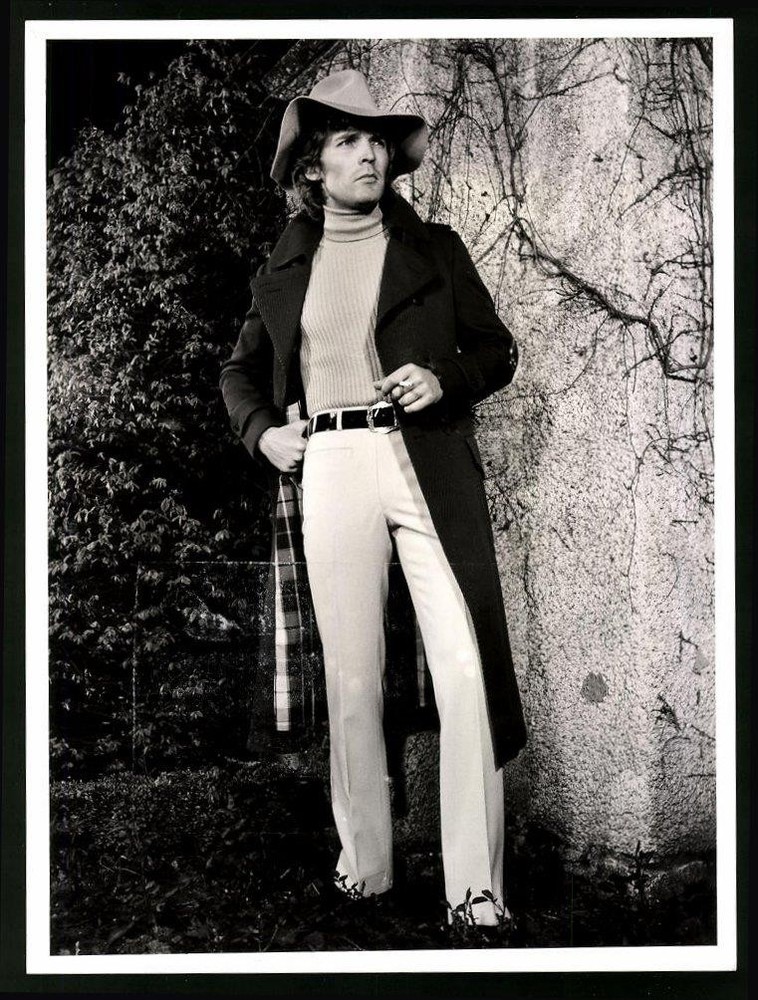Photography Men’s Fashion, Model in Sporty Midi Coat by Barbara Van Dyck,