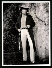 Photography Men’s Fashion, Model in Sporty Midi Coat by Barbara Van Dyck,