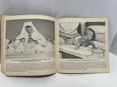 Story of the Dionne Quintuplets Book 1935 & Color 8×10 Photograph 1936 USA