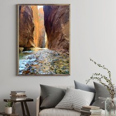 The Narrows Zion National Park Photograph, Zion Wall Decor