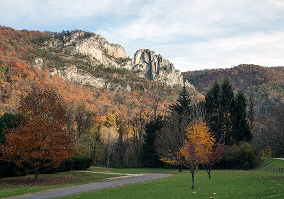 The Seneca Rocks Photograph – Vintage Photo from 2015