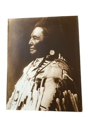 Vintage 11×14 Edward Curtis Reprint The Old Cheyenne Slow Bull Chippewa Ojibwa