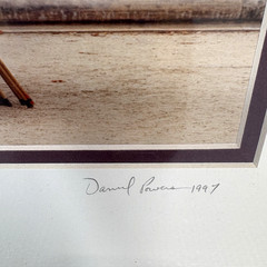 Paris Boats Signed Sailboats Photo Daniel Powers 97 Limited numbered Matted NEW