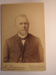 Flensburg-Detlef Detlefsen 23.6. 1832 – 11/10 1896 – Merchant / Cab