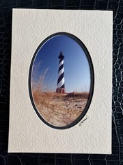 North Carolina Lighthouse Photos Signed Gamow Set Of 5 Hatteras Ocracoke 5” X 7”