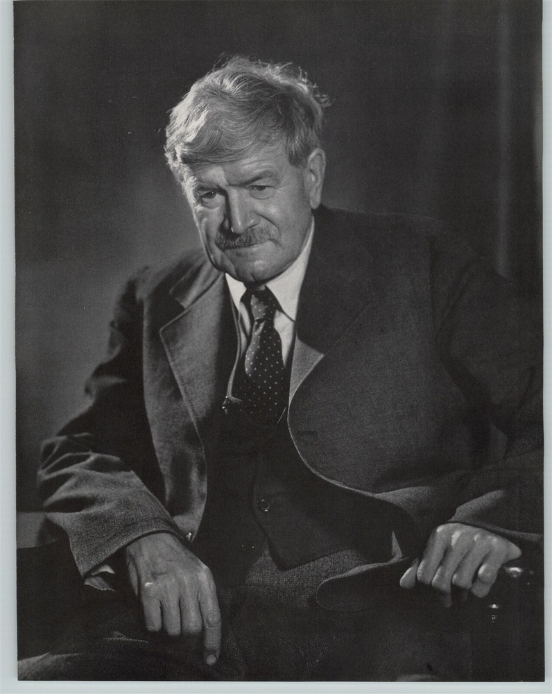 1946 Yousuf Karsh Original Portrait Stephen Butler Leacock McGill Photo Gravure