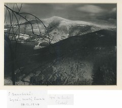 Lysa mountain Czech Republic antique art photo