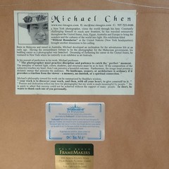 Michael Chen Signed Limited Edition Photo Set of 3 Matted & Framed Central Park