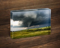 Tornado photography print stormy sky picture Iowa landscape wall art photo