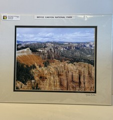 Original Photograph by Norman McKee Bryce Canyon Signed and Double Matted 8×10