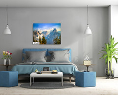 Heights of Wonder: Half Dome Yosemite National Park Print Wall Art