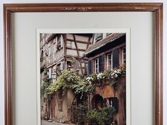 ART – Original Vintage Signed Alan King Photograph 22×20 Framed 35mm Art VTG 89