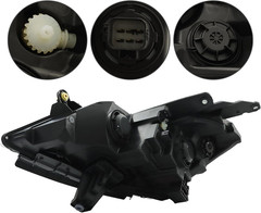Headlights Assembly Headlamps Left & Right Side Replacement for T-Raverse 2013-2