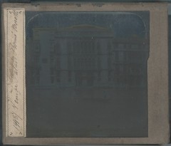 Palais Pisani Moretta, Venice, Photo Glass Plaque, Black & White, 8.5×10 Cm