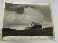 L. WHITNEY STANDISH PHOTOGRAPH of NEW ENGLAND BARN ~ ORIGINAL