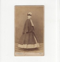Szekely CDV Photo Fine Young Lady / Countess / Named – Vienna 1866