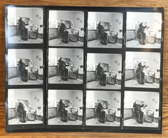 NEWLY FOUND Hendrickson PHOTO Contact Sheet Proof & Negatives IN-HOUSE DR. VISIT