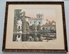 Palace Of Better Hand Housing Tint Color Photo 10.25”x12.25″ 1935 Americas Expo
