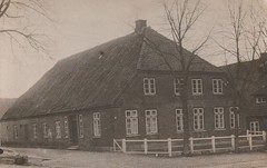 Photo postcard old farmhouse in Bornhöved Schleswig Holstein approx. 1920s