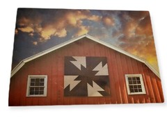Barn Photo Printed on Wood 5×7 Art Wall Decor