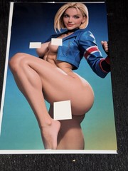 Cammy SF Cosplay Bangers Comics Virgin Cover Ltd 100 RARE COVER 😮 BEAUTIFUL