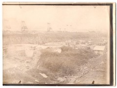 13 Photographs View Panama City, Funeral Parade with Firefighters, Unab