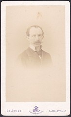 Paul Chapelain de Séréville Baron Noblesse Portrait Le Jeune CDV Photo 1870