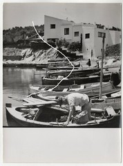 24x18cm Vintage Barite Photo 1961 Salvador Dali House in Cadaques photo C