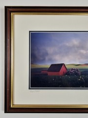 ART – Original Signed John Clement 35mm Photograph 16×13 Framed Modern Landscape